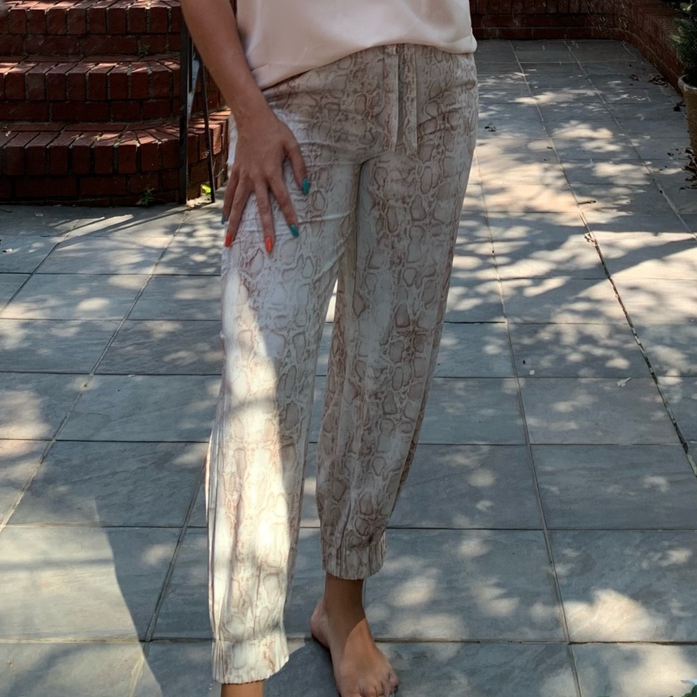 Snakeskin Pants